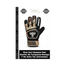 Özel Seri Hummel Hml Starter Gk Turquoıse-orange 7 No Saha Yaz Antrenman Turkuaz