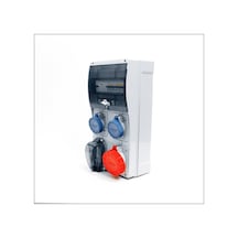 Novsen Ip66 Kombinasyon Panosu 2ad. 1x16a, 1ad 5x32a, 1ad Schuko 16a