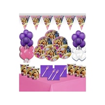 Rapunzel 8 Kişilik Doğum Günü Parti Seti Tüm Yaşlar