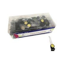 Mapi Plastik Klips Nato Tipi Promosyon Siyah 100 Lü Paket