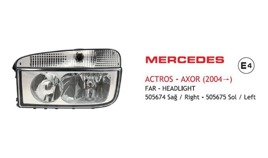 Far Sol Mercedes Actros-axor 04 E-belgeli