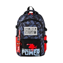 Faber-Castell Spiderman Deep Power Sırt Çantası,su İtici Baskılı Kumaş,ayarlanabilir Omuz Askılığı Çok Renkli