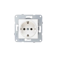 Viko Karre Topraklı Priz Mekanizma Kenar Çerçevesiz Beyaz 12 Adet