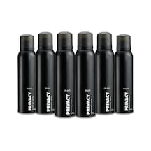 Privacy Man Erkek Sprey Deodorant 6 x 150 ML