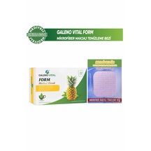 Galeno Vital Form Herbal Blend Bromelain  Çayı + Mikrofiber Makyaj Temizleme Bezi Hediye