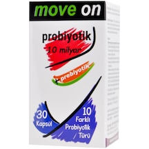 Move On Probiyotik 10 Milyar + Prebiyotik 30 Kapsül
