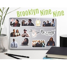 Brooklyn Nine-nine Seri 2 Sticker Seti Laptop Ajanda Tablet Telefon Defter Etiket Bullet Journal Diğer