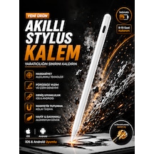 140mah İpad Tablet Akıllı Stylus Kalem Apple iOS Android Uyumlu Altın Kaplanmış Bakır Uç Hassas