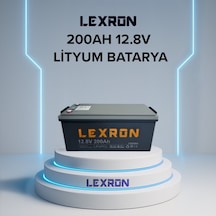 Lexron 200ah 200a 12.8v Lityum Batarya Lifepo4