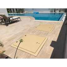 Mermer Üstü Polyester Makine Dairesi Kapağı 90X90 cm