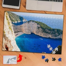 Dağlar, Deniz, Tatil, Doğa 240 Parça Puzzle Yapboz Tablo-a610