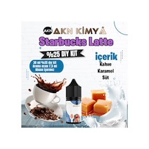Starbucks Latte Yoğun Dıy Kit Kahve Karamel Süt Gıda Aroması %25 Oranda Aroma İçerir Hazır Değildir 30 Ml