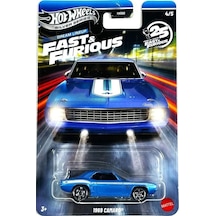 Gümüş Serisi Hızlı Ve Öfkeli Rüya Dizilimi - 1969 Camaro 4/5-1:64 Ölçekli Diecast Oyuncak Araç