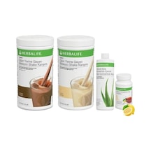 Shake Karışımı 1 Vanilya 1 Çikolata Aloe Vera 1 Limon Çay