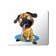 Pug Love Köpek Baskılı Mousepad Mouse Pad