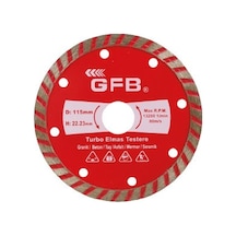 Turbo Elmas Mermer - Granit Kesici Disk 180 Mm