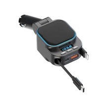 Createtech Şarj Otomobil Mp3 Kablo Geri Cihazı Çift Çekilebilir Çalar Bluetooth Bc97 Araç Uu