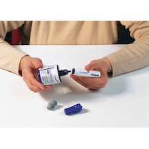 1199 Beyaz Yazı Tahtası Kalemi Yedek Mürekkebi - Mavi - 100ml