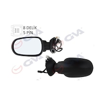Seninoton Dış Dikiz Aynası Sol Logan 04 Elektrikli Isıtmalı Konveks 5 Fiş Vm-6800ehl