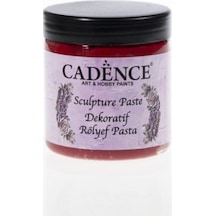 Kırmızı Dekoratif Rölyef Pasta 250ml Kırmızı Kırmızı