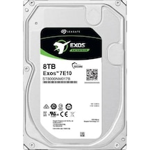 Seagate 3.5" 8tb Exos St8000nm017b 7200 Rpm 256mb Sata-3 Nas Ve Güvenlik Diski
