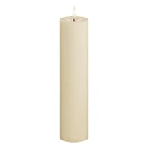 İç Mekan Alevsiz Led Mum - Krem - Gerçek Alevli Teknoloji - Pille Çalışan Mum 5 X 20 Cm 10c 92570704