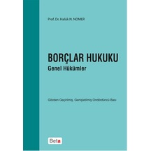 Borçlar Hukuku Genel Hükümler N11.745