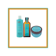 Moroccanoil Hydrating Shampoo 250ml +hydarting İntense Hair Mask 250ml + Argan Oil Yağ 100ml