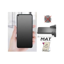 Vivo Y21 Y21s Ekran Koruyucu Mat Seramik Tam Kaplayan Esnek Cam Nano Ekran