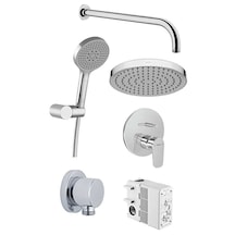 Artema Flow Round A49323 Ankastre Banyo Seti, Krom