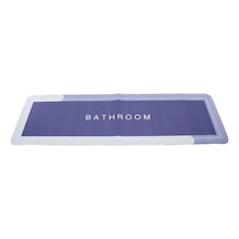 Buççin Online Mağaza Dikdörtgen Düz Renkli Su Emici - Sihirli Banyo Paspası Elastik 116 X 37.5cm 5517 %100 Pamuk Çok Re Çok Renkli