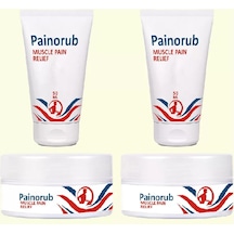 Painorub Krem 2şerli Kril Yağı Afrika Zencefil Özü Reliefcream Rahatlamaya 50 Ml Tüp&amp Kavanoz Set