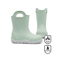 Deno Kids Denokids Erkek Çocuk Haki Renk Su Geçirmez Yağmur Botu 24-33 N Çok Renkli