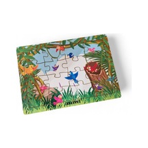 Kuşlar 16 Parça Eğitici Öğretici Ahşap Çocuk Puzzle Yapboz Bebek Çocuk Oyuncak