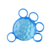 Suntek Parmak Kavrama Topu Sıkma Eğitimi Kuvvet Esneklik El Mavi