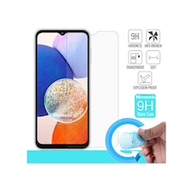 Microsonic Samsung Galaxy Uyumlu A14 Nano Glass Cam Ekran Koruyucu