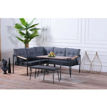 Pimango Pi Angel Masalı ve Puflu Bahçe Köşe Takımı 180 x 180 CM Diğer Pimango Pi Angel Masalı ve Puflu Bahçe Köşe Takımı 180 x 180 CM Diğer