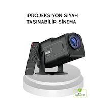 Hdmı Usb Girişli Akıllı Projeksiyon Cihazı Taşınabilir Düşük Tüketimli
