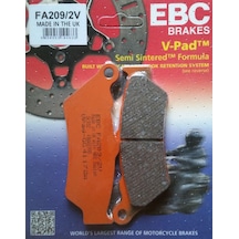 Ebc Fa209/2V 2020-2023 CF Moto 650MT Uyumlu Arka Fren Balatası Yarı Sinterli Balata