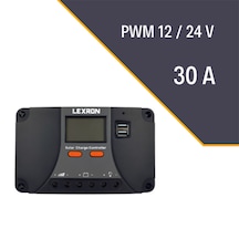 Lexron 30a Pwm Şarj Kontrol Cihazı 12/24v