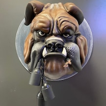 Duvar Buldog Köpek Lamba Aydınlatma