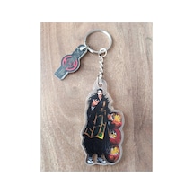 Owl Bag Jujutsu Kaisen Suguru Geto Desenli Acrylic Anahtarlık Çanta Süsü Çok Renkli