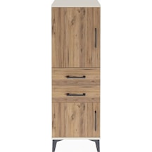 Arges Dolap 2 Raflı 2 Çekmeceli 2 Kapaklı 44x30x134 Aytaşı-çam Aytaşı
