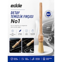 Edde Araba Araç Oto Yıkama Kıl Detay Fırçası Detailing Fırçası Detaylı Temizlik Fırçası No:1
