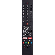 Vestel Uyumlu 4K Smart 55Ud8450 55'' Lcd-Led Tv Kumanda Rc43135 Black