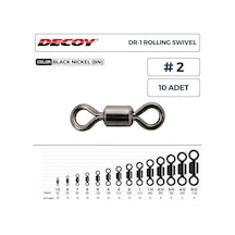 Decoy Dr-1 Rolling Swivel Rulmanlı Fırdöndü 2 290lb 10 Adet