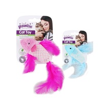 Hnrlıshp Pawise Catnipli Peluş Balık Kedi Oyuncağı 9 Cm