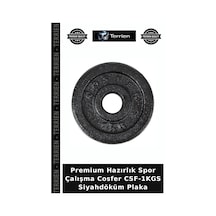 Premium Hazırlık Spor Çalışma Cosfer Csf-1kgs Siyahdöküm Plaka