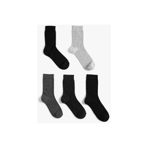 Koton Basic 5'li Soket Çorap Seti Siyah 3sam80003aa 3SAM80003AA999
