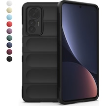 Xiaomi 12 Lite Kılıf Optimum Lens Çerçeveli Silikon Kapak